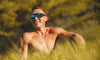Buzz Polarised Safety Ice Blue Mirror - Bomber Eyewear Nz