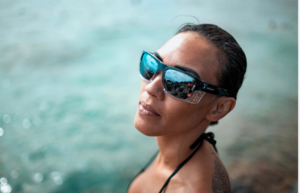 CLUTCH Safety - Silver Mirror Crystal - Bomber Eyewear Nz