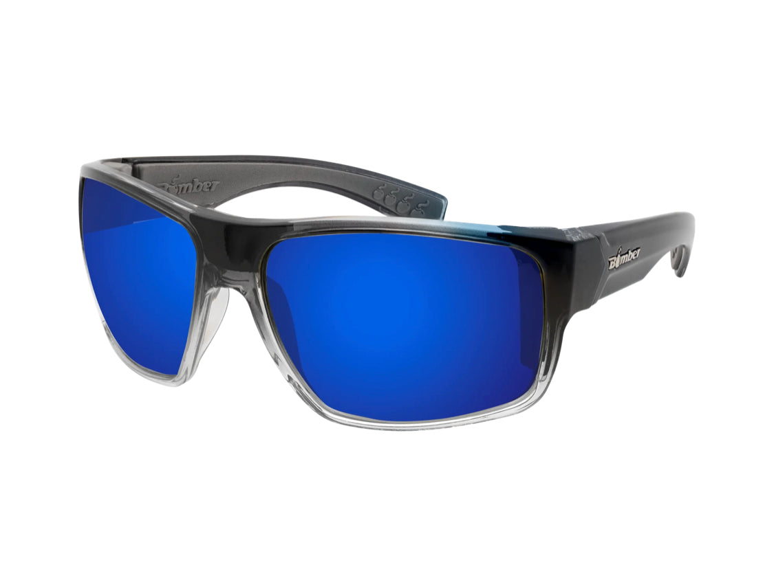 MANA - Polarized Blue Mirror Crystal - Bomber Eyewear Nz