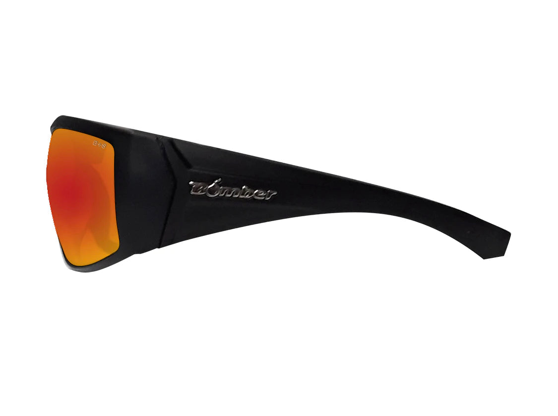 AHI Safety - Polarized Red Mirror - Bomber Eyewear Nz