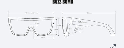 BUZZ Safety - Smoke - Bomber Eyewear Nz