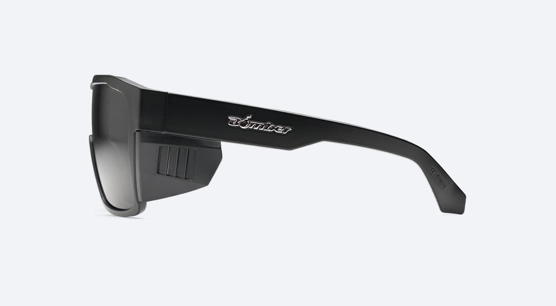 FUZZ BOMB Safety - Smoke - Bomber Eyewear Nz