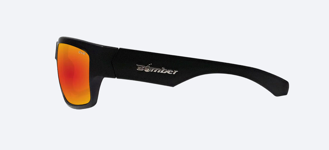 TIGER Safety - Red Mirror - Bomber Eyewear Nz