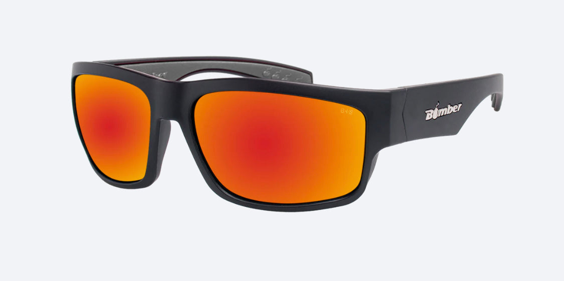 TIGER Safety - Red Mirror - Bomber Eyewear Nz