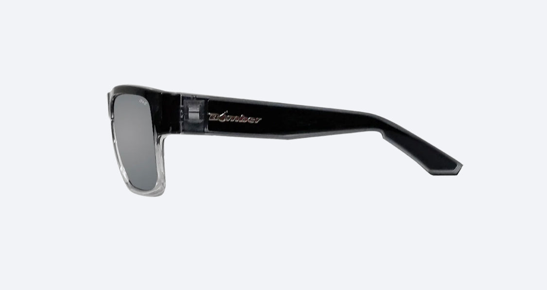 CLUTCH Safety - Silver Mirror Crystal - Bomber Eyewear Nz