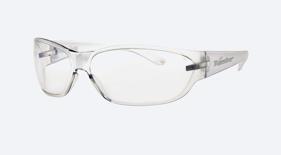 H BOMB Safety - Clear - Bomber Eyewear Nz