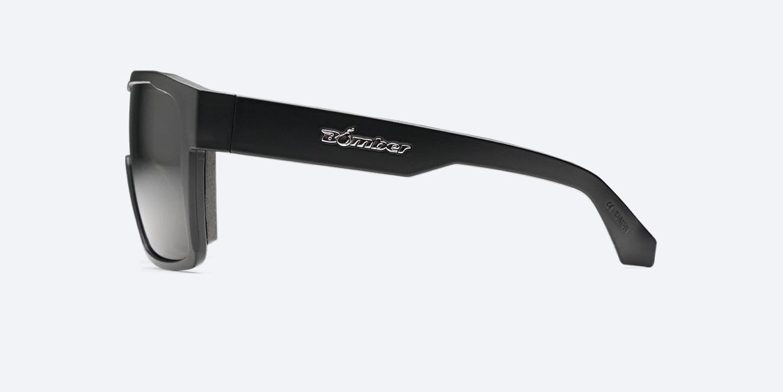 FUZZ BOMB Safety - Smoke - Bomber Eyewear Nz