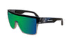 Buzz Polarised - Green Mirror Crystal - Bomber Eyewear Nz