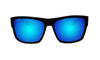 Clutch Safety Polarised -Ice Blue Mirror - Bomber Eyewear Nz