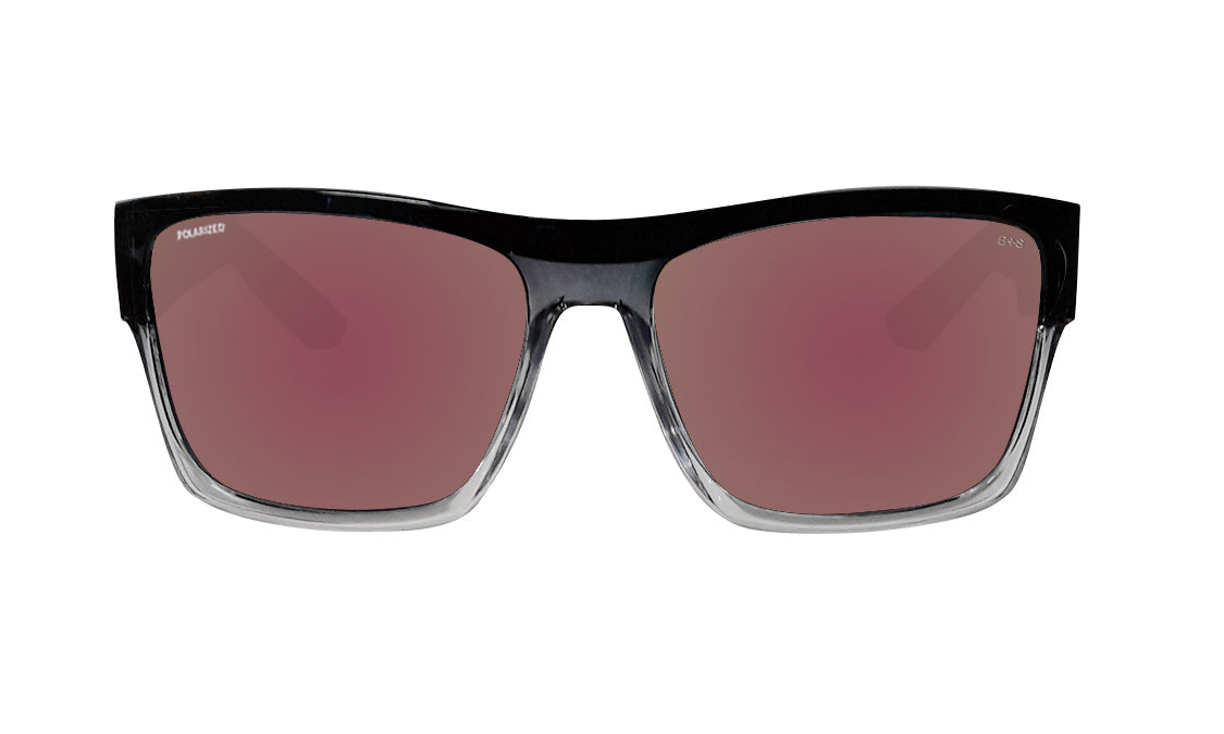 CLUTCH Safety - Polarised Rose Gold Mirror Crystal - Bomber Eyewear Nz