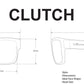 CLUTCH Safety - Polarised Rose Gold Mirror Crystal - Bomber Eyewear Nz