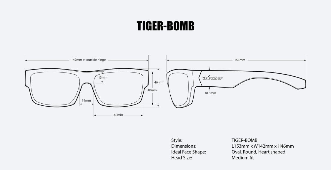 TIGER Safety - Photochromic - Bomber Eyewear Nz