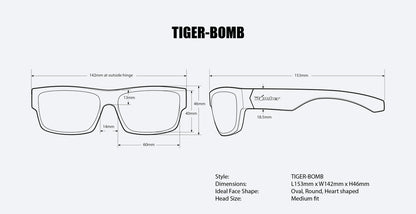 TIGER Safety - Photochromic - Bomber Eyewear Nz