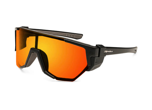 JAGER Bomb Safety - Polarized Red Mirror - Bomber Eyewear Nz