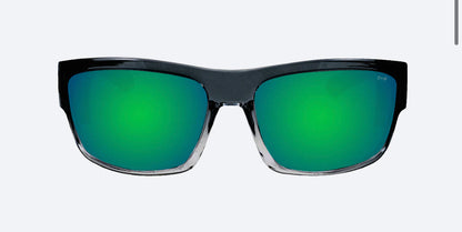 TIGER Safety - Green Mirror Crystal - Bomber Eyewear Nz