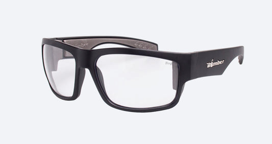 Tiger Safety Clear - Bomber Eyewear Nz