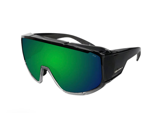 MAGNUM Safety - Green Mirror Crystal - Bomber Eyewear Nz