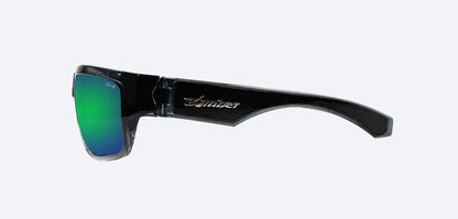 TIGER Safety - Green Mirror Crystal - Bomber Eyewear Nz