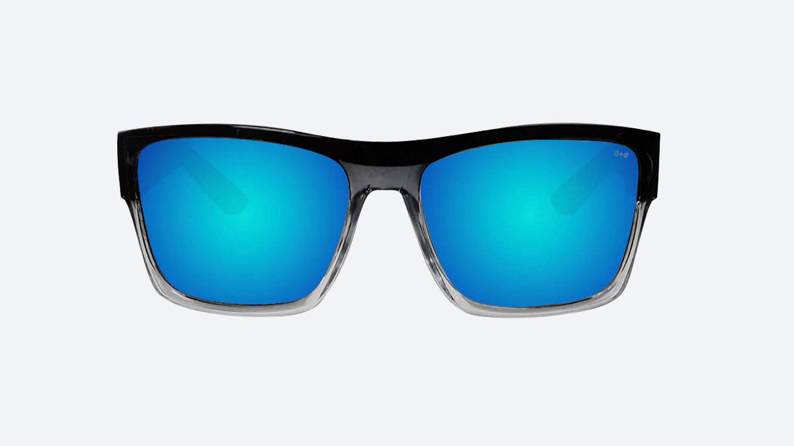 CLUTCH Safety Ice Blue Mirror - Bomber Eyewear Nz