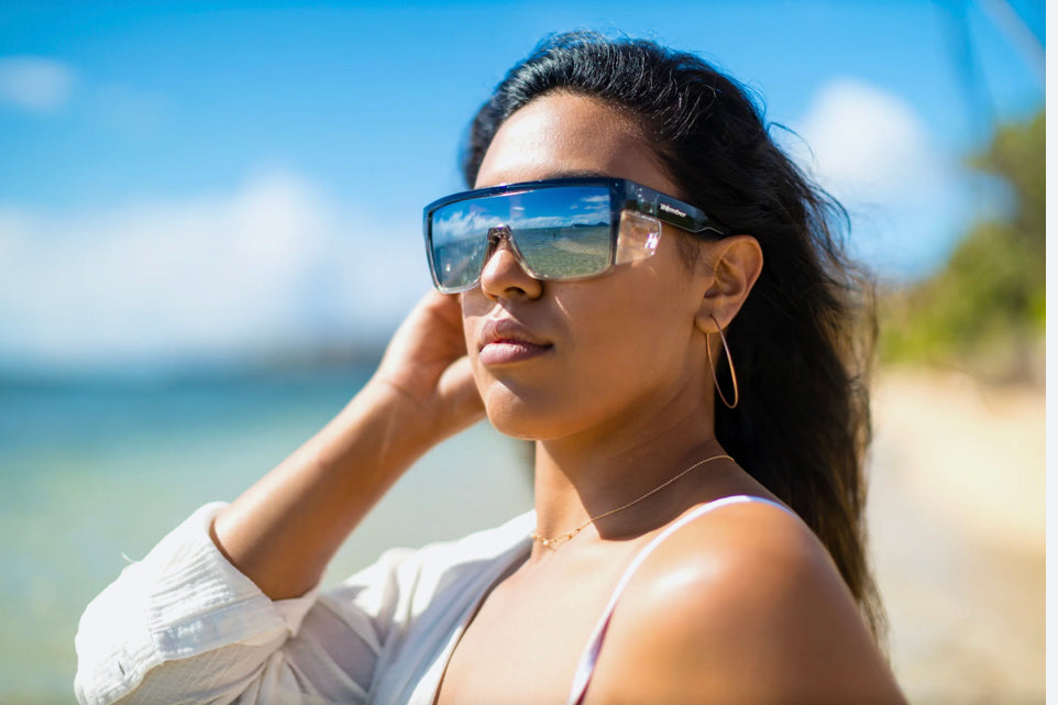 BUZZ Safety - Silver Mirror Crystal - Bomber Eyewear Nz