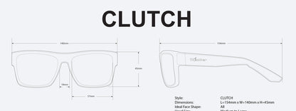 CLUTCH Safety - Photochromic - Bomber Eyewear Nz