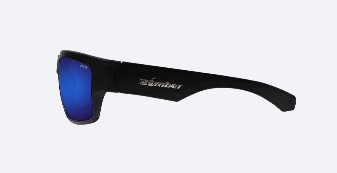 TIGER Safety - Blue Mirror - Bomber Eyewear Nz
