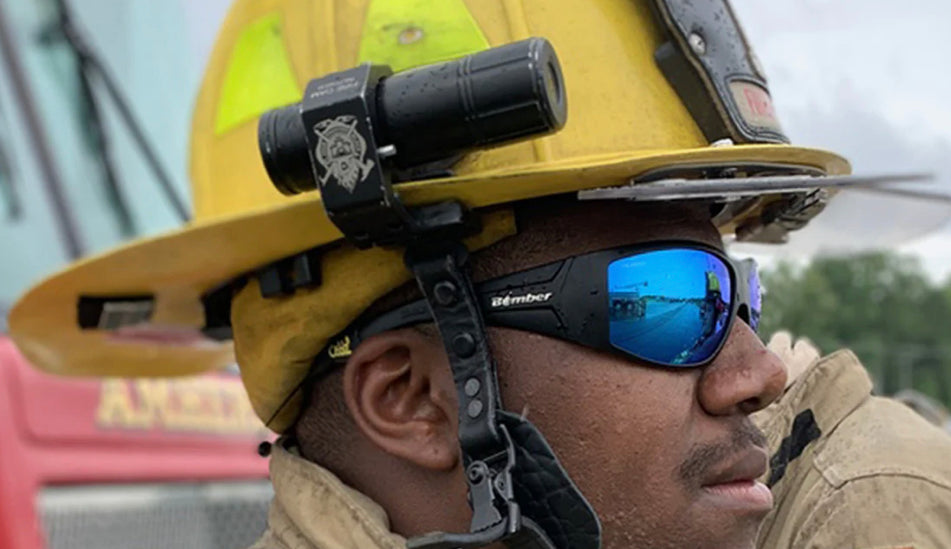 AHI Safety - Ice Blue Mirror - Bomber Eyewear Nz