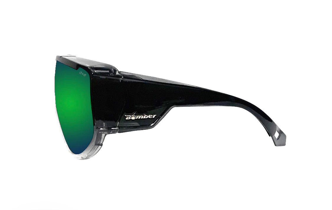 MAGNUM Safety - Green Mirror Crystal - Bomber Eyewear Nz