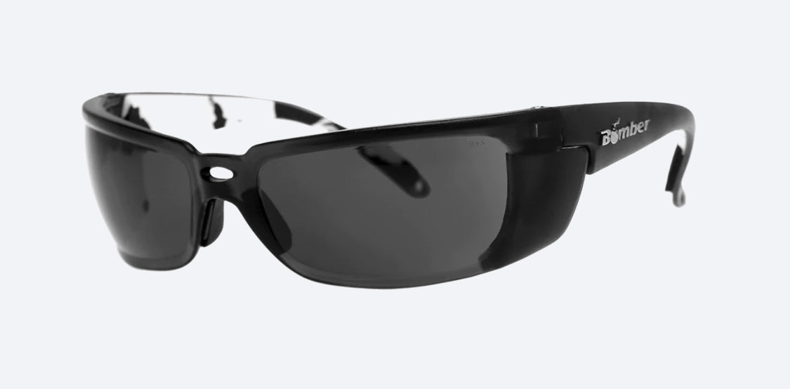 Z BOMB Safety -Smoke - Bomber Eyewear Nz