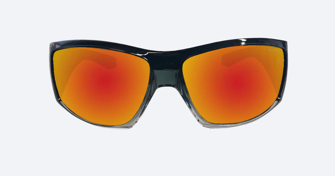 AHI Safety - Red Mirror Crystal - Bomber Eyewear Nz