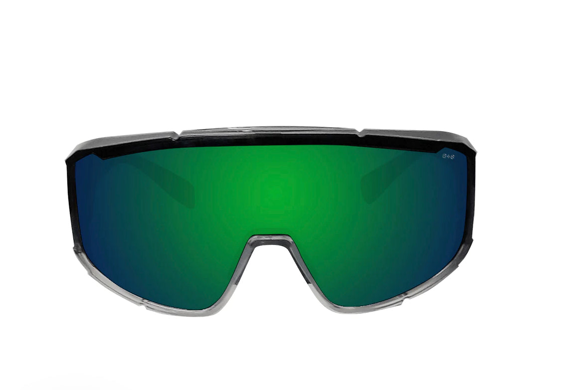 MAGNUM Safety - Green Mirror Crystal - Bomber Eyewear Nz