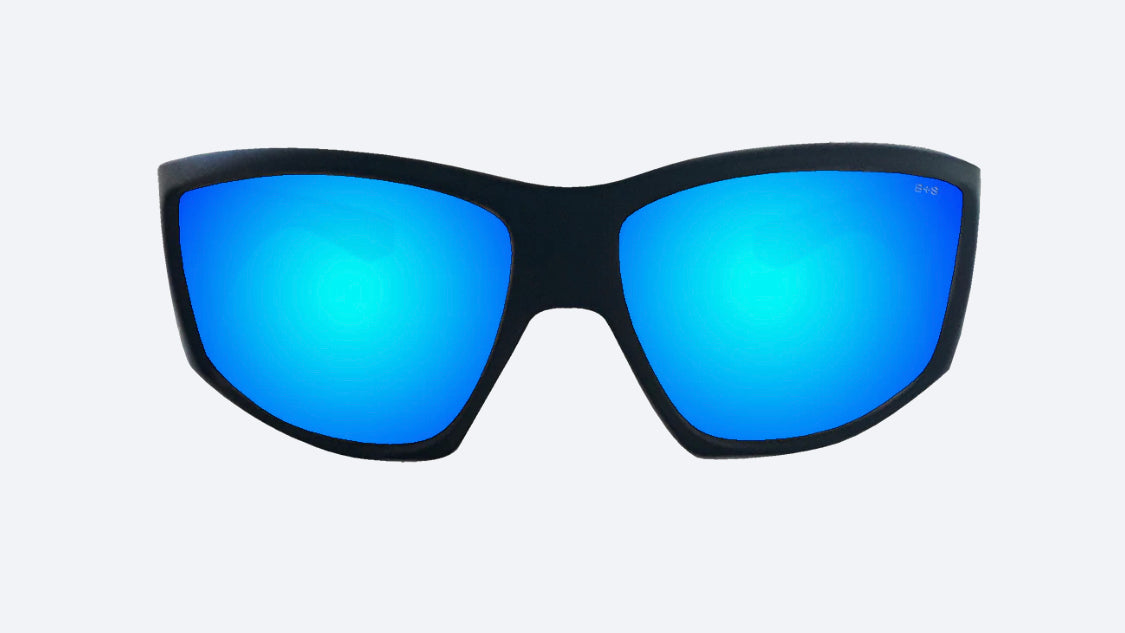 AHI Safety - Ice Blue Mirror - Bomber Eyewear Nz