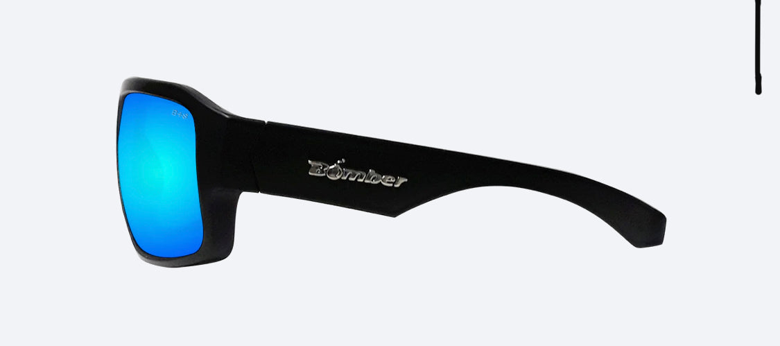 MEGGA Safety - Ice Blue Mirror - Bomber Eyewear Nz
