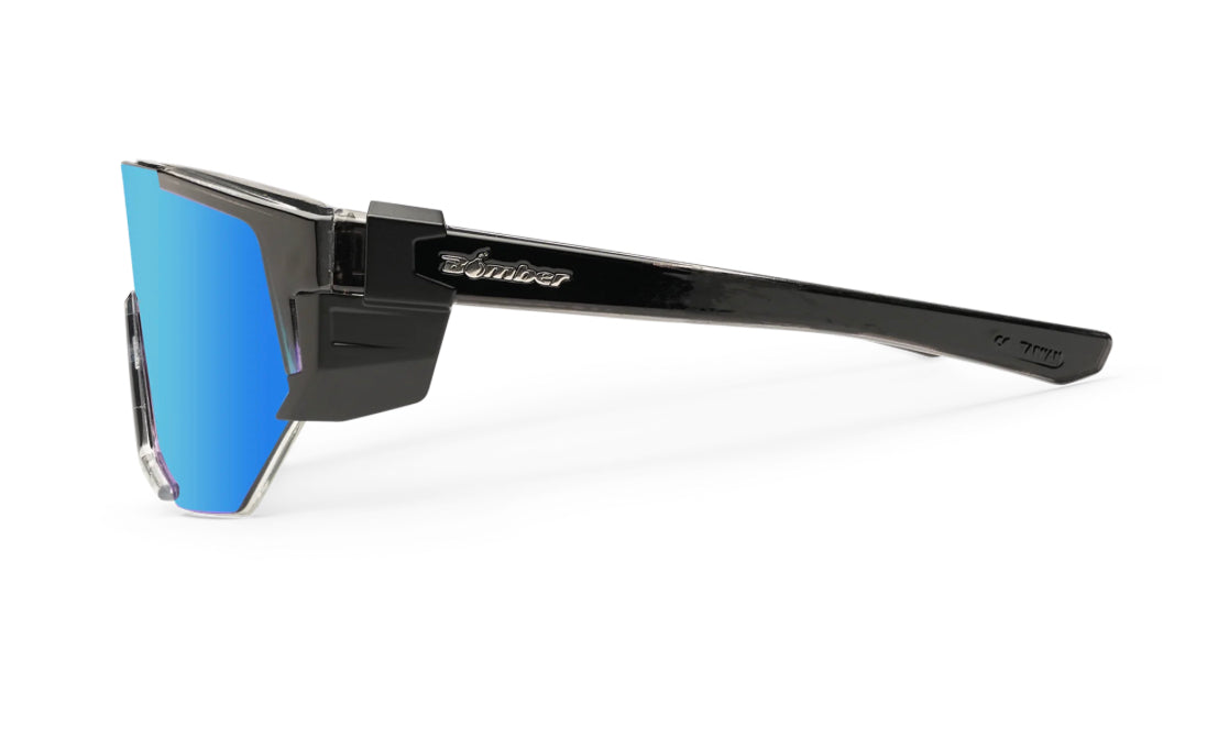 JAGER Bomb Safety - Polarized Ice Blue Mirror Crystal