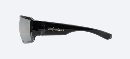 BOOGIE Safety -Silver Mirror Crystal - Bomber Eyewear Nz