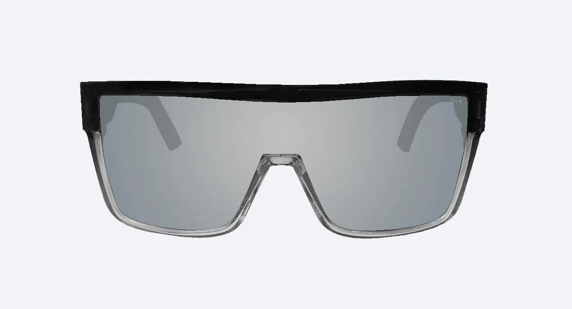 BUZZ Safety - Silver Mirror Crystal - Bomber Eyewear Nz