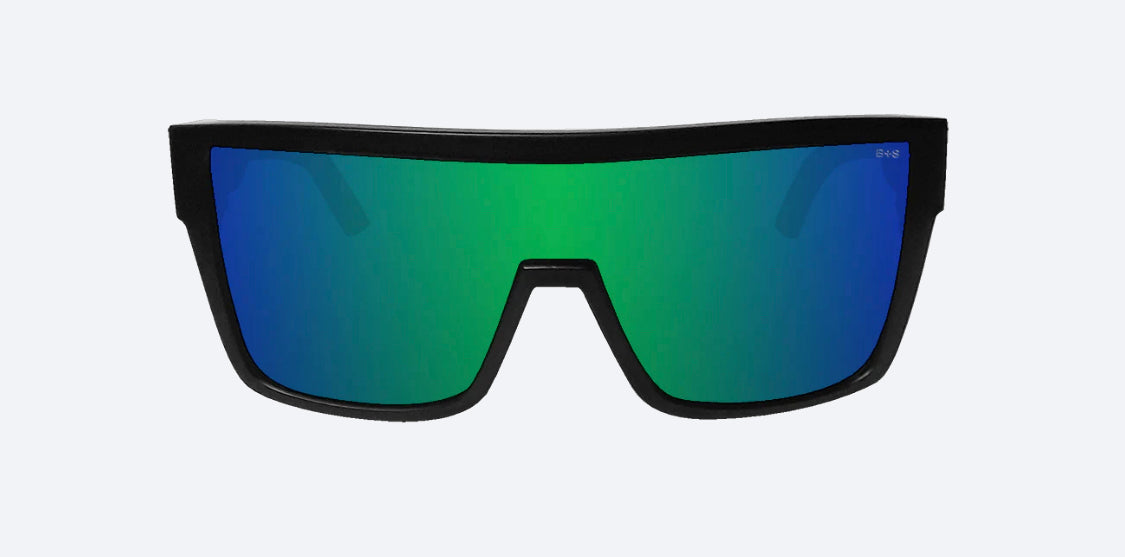 BUZZ Safety - Green Mirror - Bomber Eyewear Nz