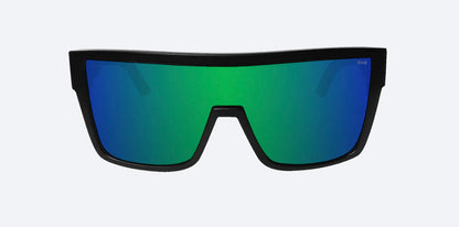 BUZZ Safety - Green Mirror - Bomber Eyewear Nz