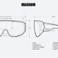 MAGNUM Safety Polarise ICE BLUE MIRROR CRYSTAL - Bomber Eyewear Nz
