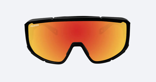 MAGNUM Safety Polarise- Red Mirror - Bomber Eyewear Nz