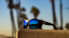 Clutch Safety Polarised -Ice Blue Mirror - Bomber Eyewear Nz