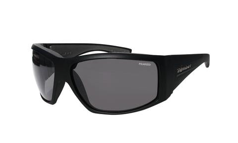 Ahi Polarised Black Safety - Bomber Eyewear Nz