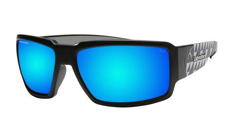 Boogie Black Mana Serie  Ice Blue Mirror - Bomber Eyewear Nz