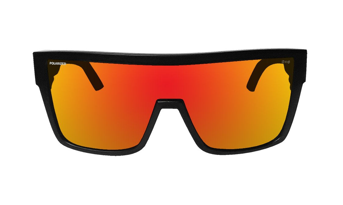 BUZZ Safety - Polarized Red Mirror - Bomber Eyewear Nz