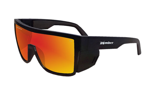 BUZZ Safety - Polarized Red Mirror - Bomber Eyewear Nz