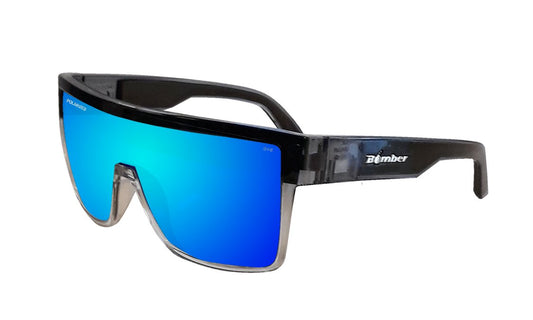 BUZZ Safety - Polarized Ice Mirror Crystal - Bomber Eyewear Nz