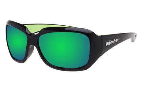 Sugar Polarised Green Mirror - Bomber Eyewear Nz