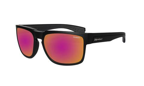 Smart Polarized Pink Mirror - Bomber Eyewear Nz
