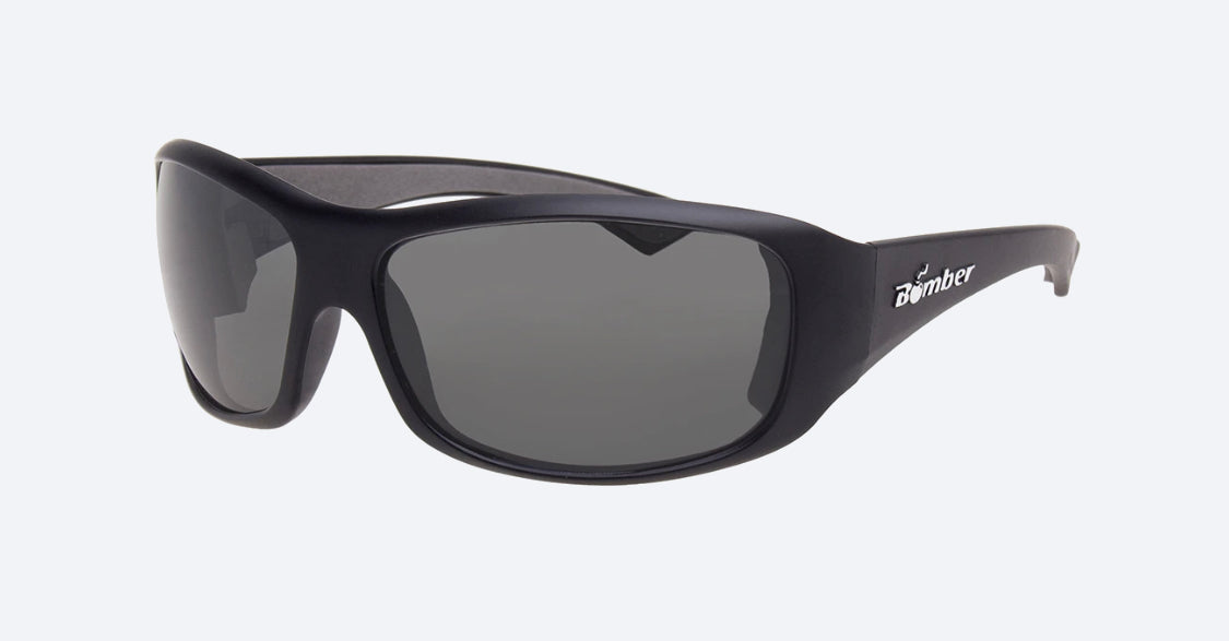 Butter Polarised Smoke - Bomber Eyewear Nz