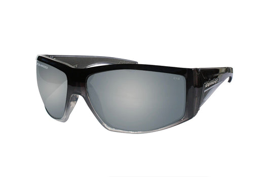Ahi Polarised Silver Mirror - Bomber Eyewear Nz